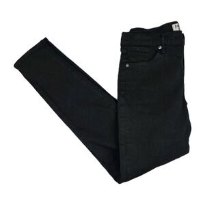 Agolde Jeans Womens Size 29 Filter Free Skinny Fit Black Denim Pants